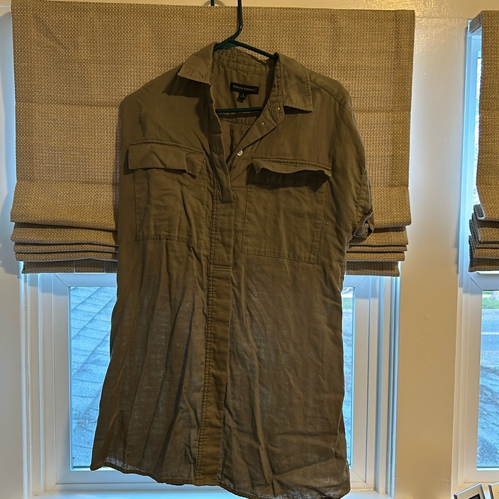 Banana Republic shirt dress